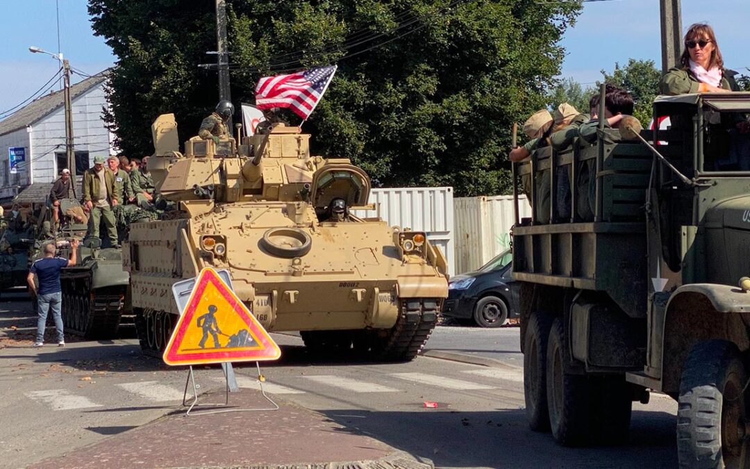 Tanks in town